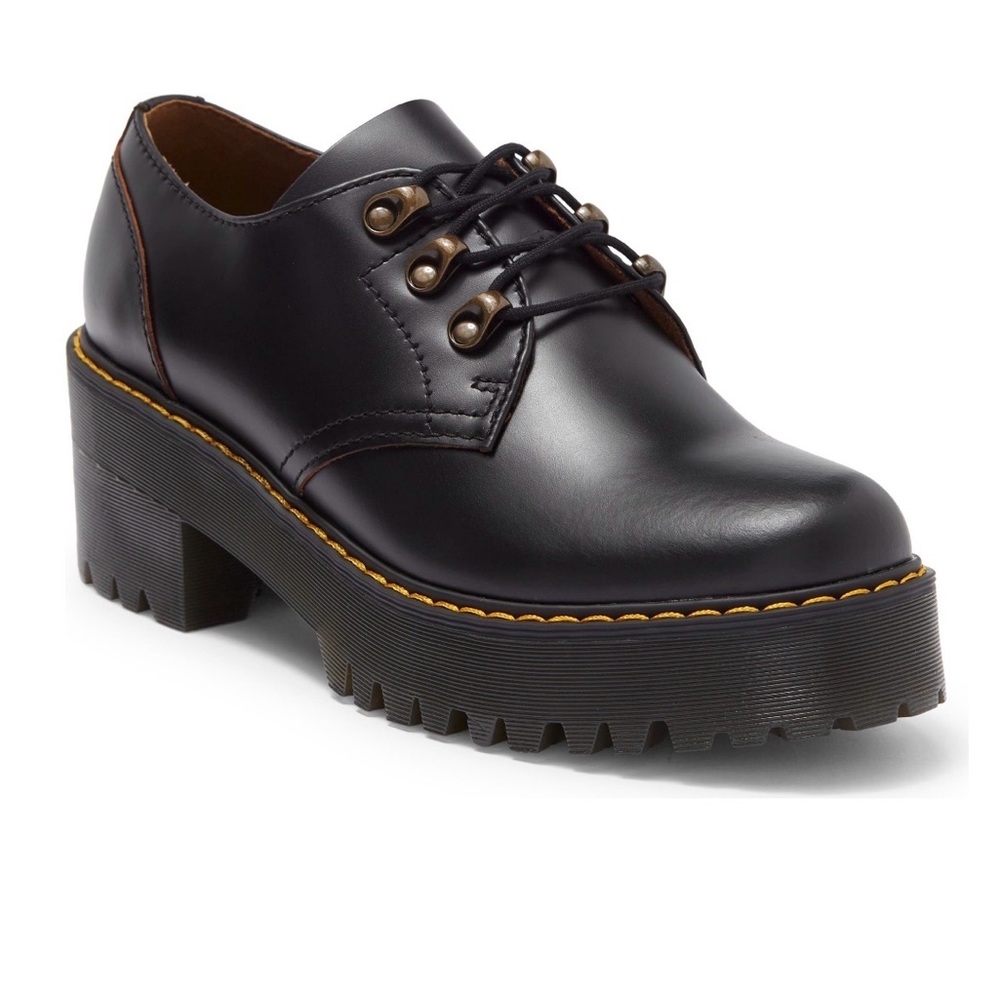 Dr. Martens Leona Low Lugsole Platform Derby